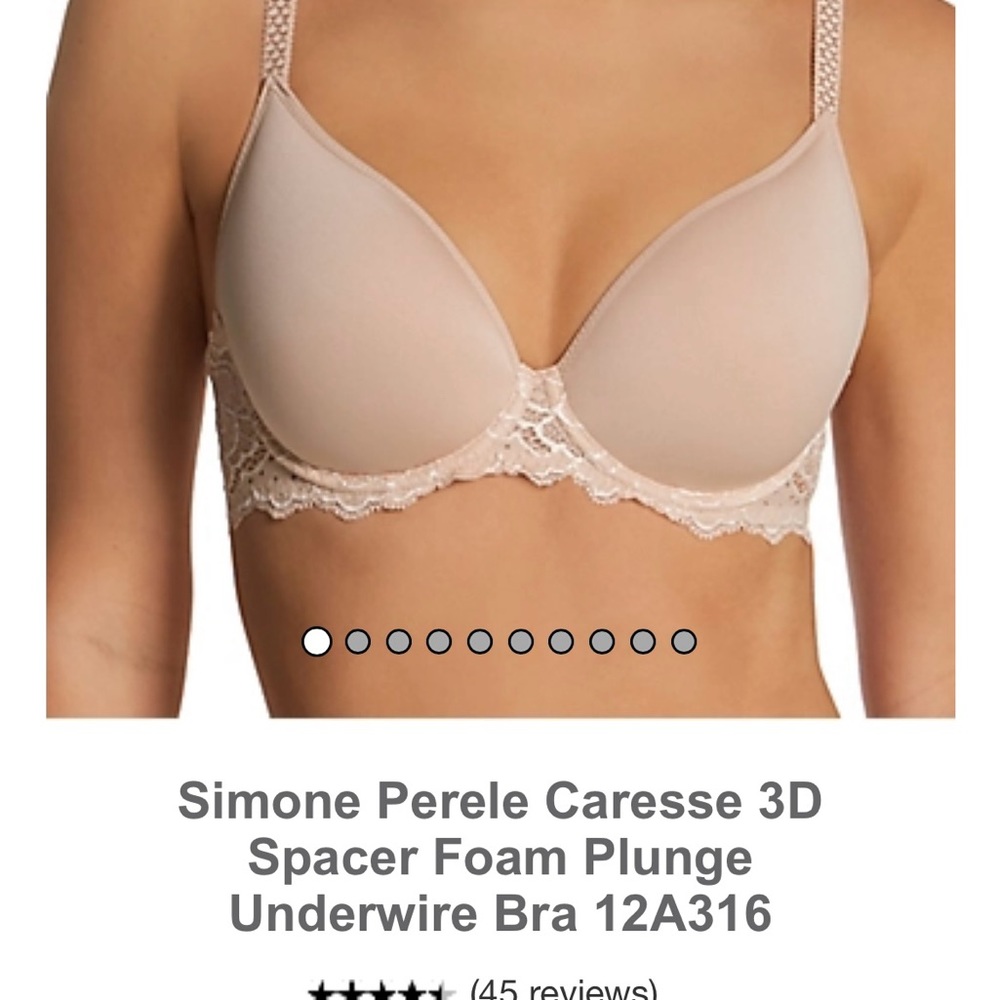 Simone Perele Foam Plunge Underwire Bra